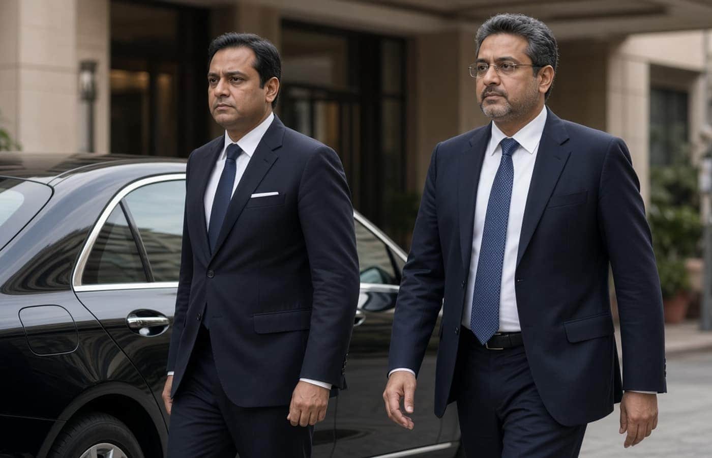 Indian personal security officer with executive in Delhi NCR